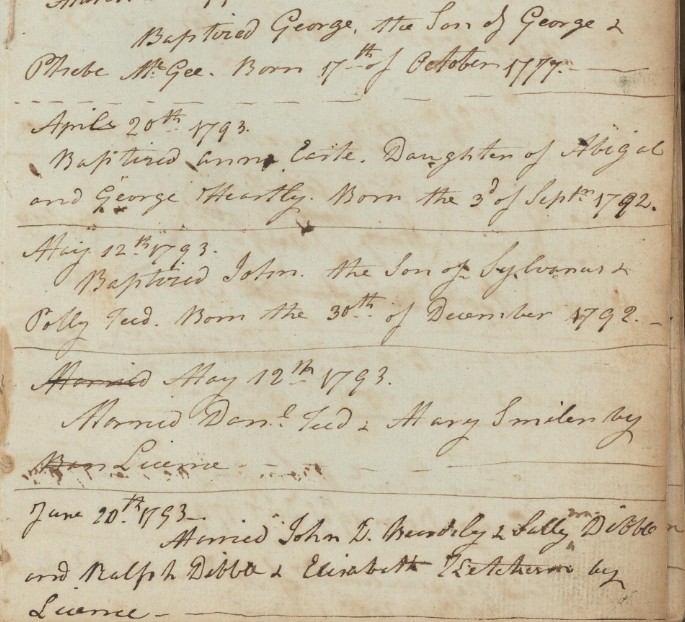 Anglican Registers Project